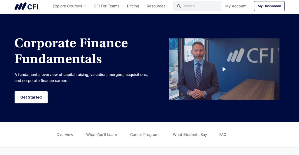 Corporate Finance Fundamentals