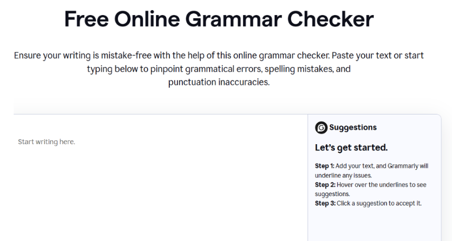 Visit the Grammarly Website