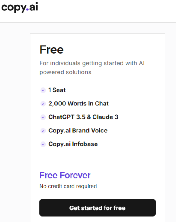 CopyAi Free Trial